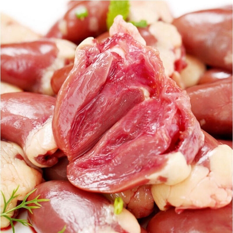 新鲜鸡心 生鸡心 内脏 鸡肝 冷冻鲜鸡心 烧烤卤味鸡胗食材炒菜