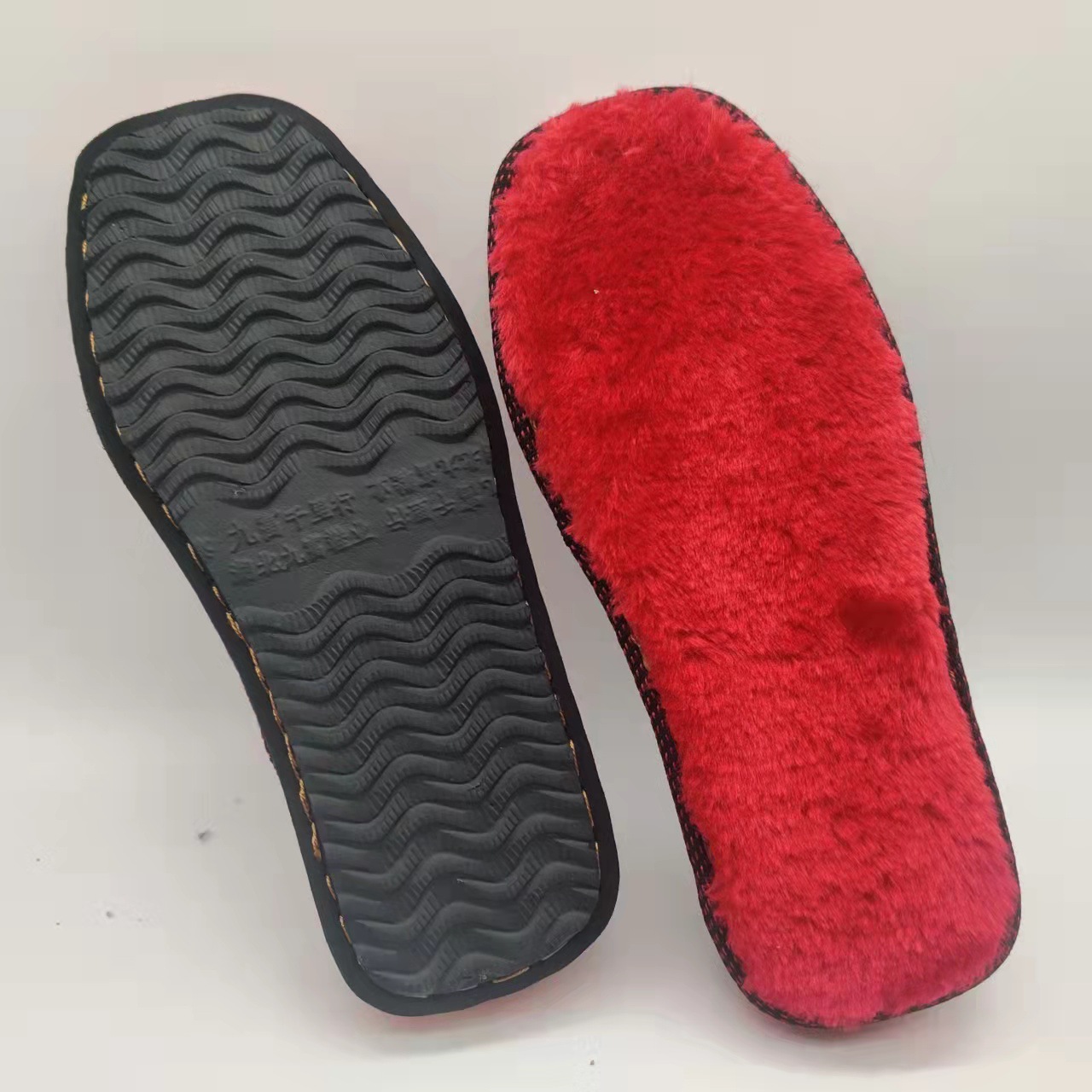 手工编织勾鞋钩拖鞋底子防滑耐磨泡沫长毛线拖棉加厚鞋底儿童