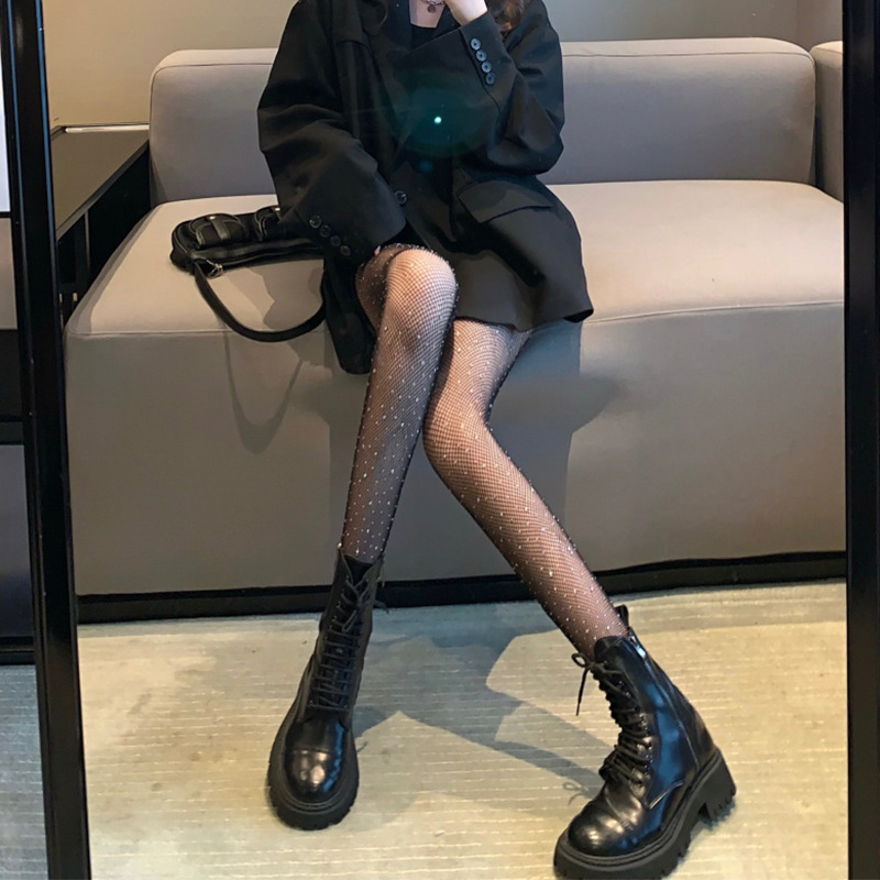 广州渔网袜图片