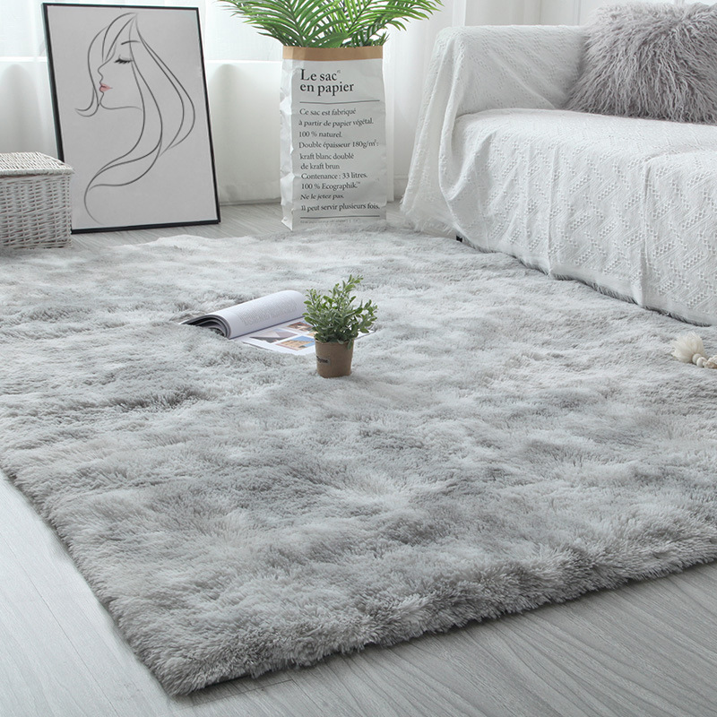 北欧ins地毯客厅沙发家用可睡可坐少女全铺卧室房间床边毛毯地垫