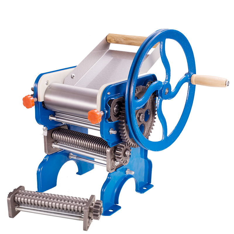 海鸥150型老式手动面条机多功能家用压面机饺子皮擀面机铸铁齿轮