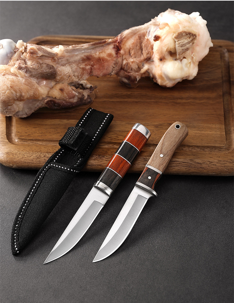 藏族手把肉刀内蒙古吃肉刀牛羊肉刀具手抓手扒肉小刀蒙古小刀餐刀