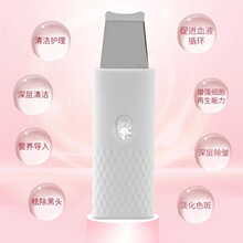 跨境迷你超声波铲皮机美容黑头仪离子导入洁面仪毛孔电动去黑头仪