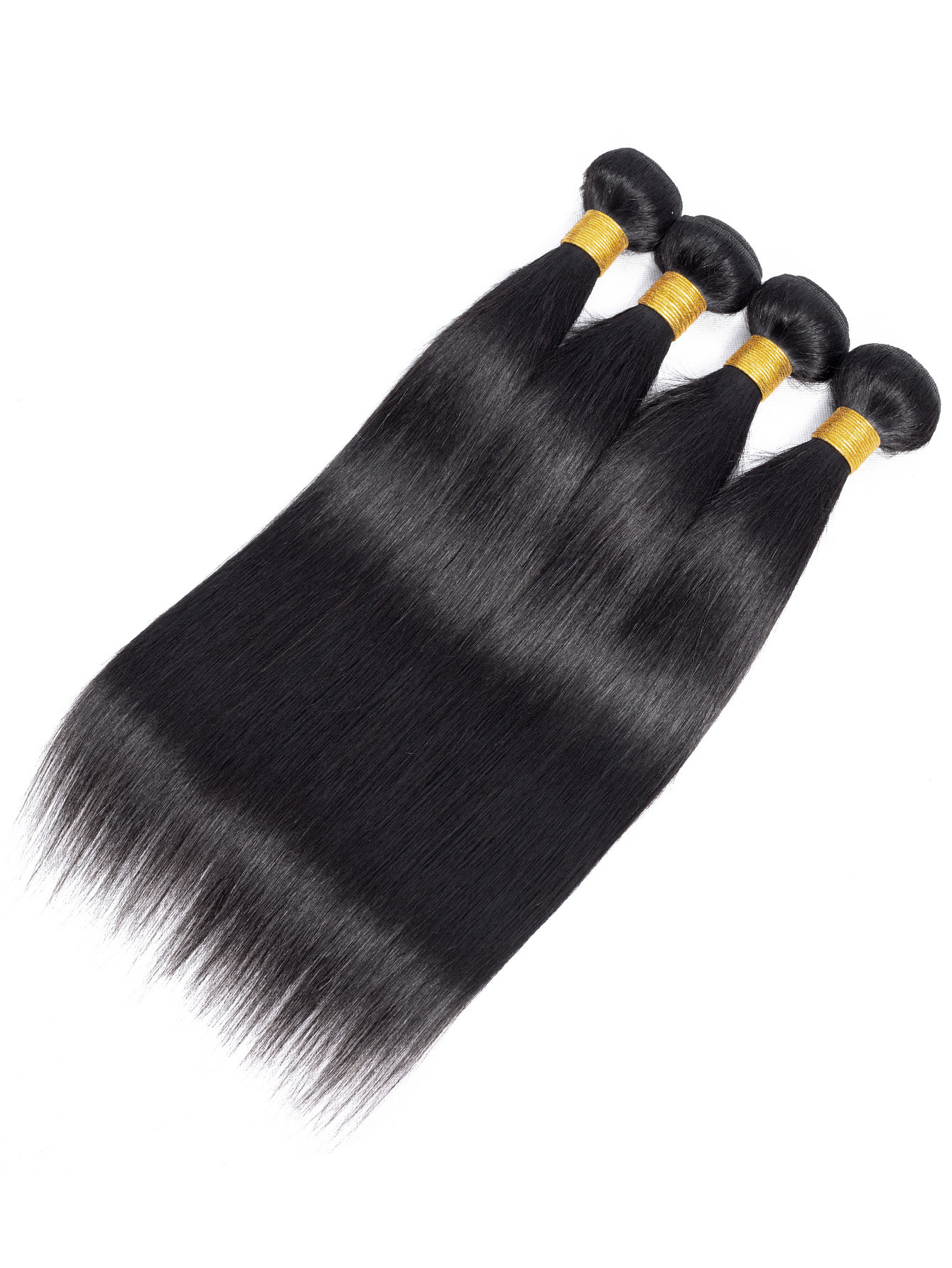 Wig Real Human Hair Straight Hair Curtain Natural Color Hair Extensions Manufacturer Supply Wholesale