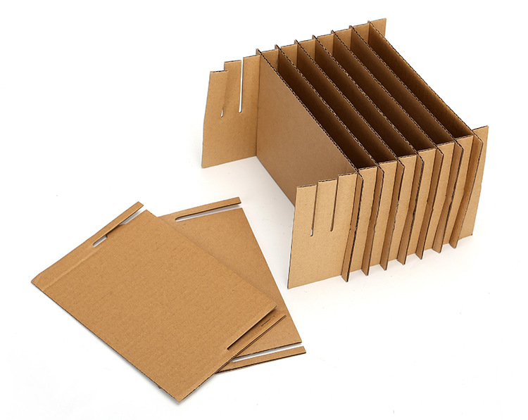 定制纸箱刀卡纸卡 瓦楞纸井字隔断条防震分格平卡
