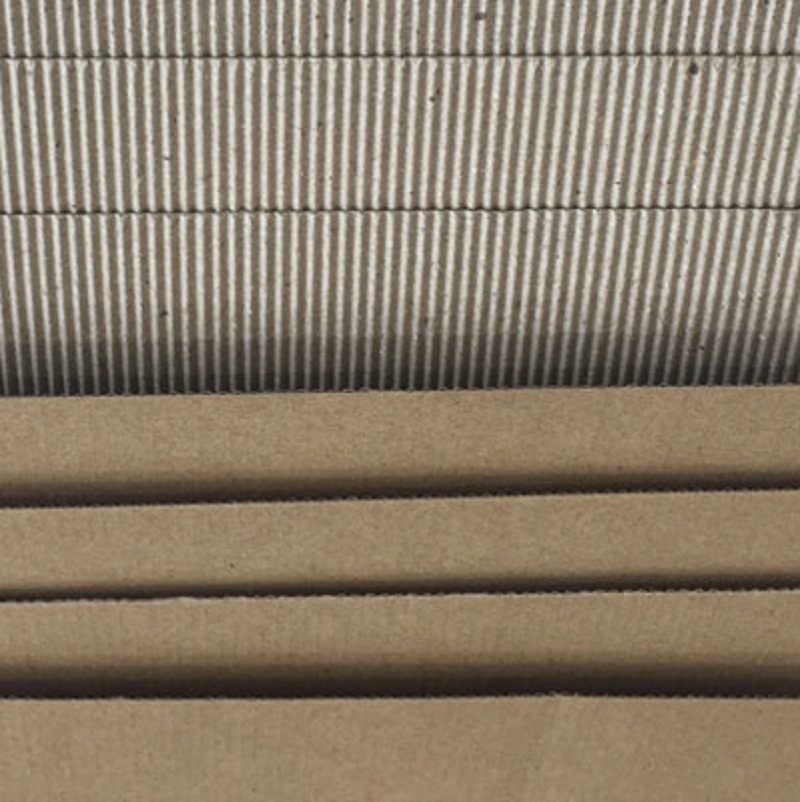 f坑瓦楞纸板 二层f型瓦楞纸板硬卡纸片纸箱 厂家