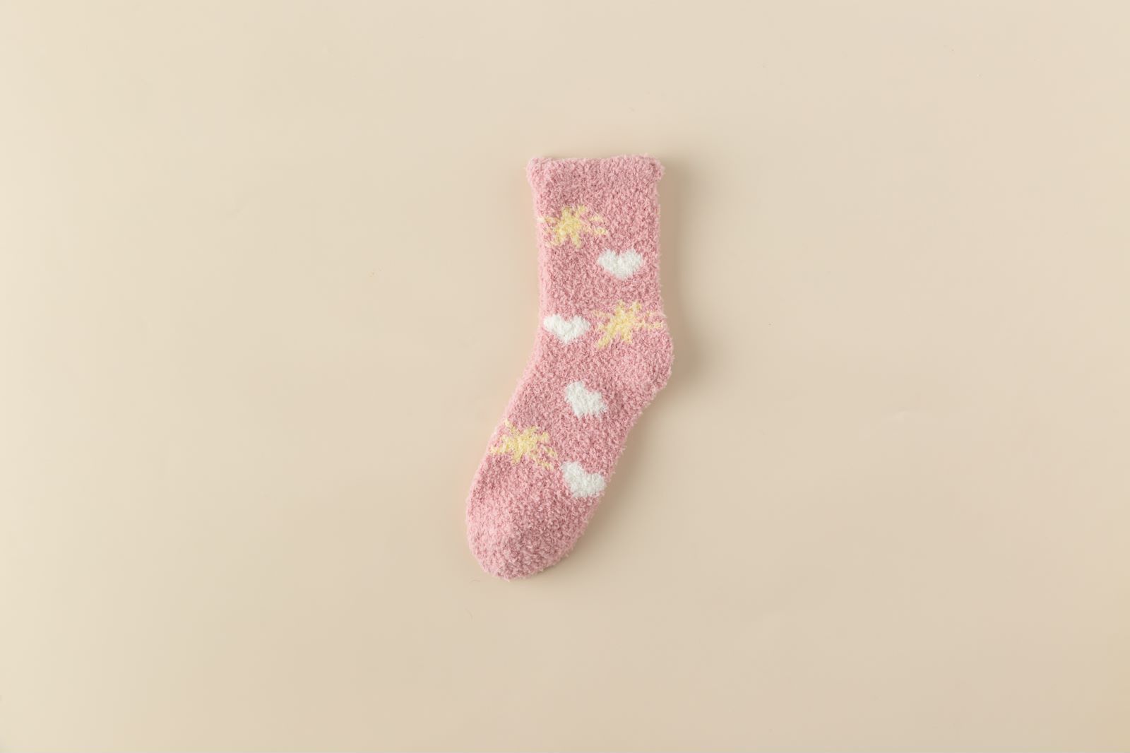 Autumn and Winter Thick Coral Fleece Socks Women's Mid-Calf Sleeping Socks Japanese Cute Animal Korean Style Student Room Socks