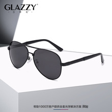 GLAZZY2022新款偏光变色太阳镜男士眼镜潮墨镜开车驾驶眼睛防紫外线强光