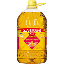 5.7L香飘万家5S压榨一级浓香花生油家食用粮油营