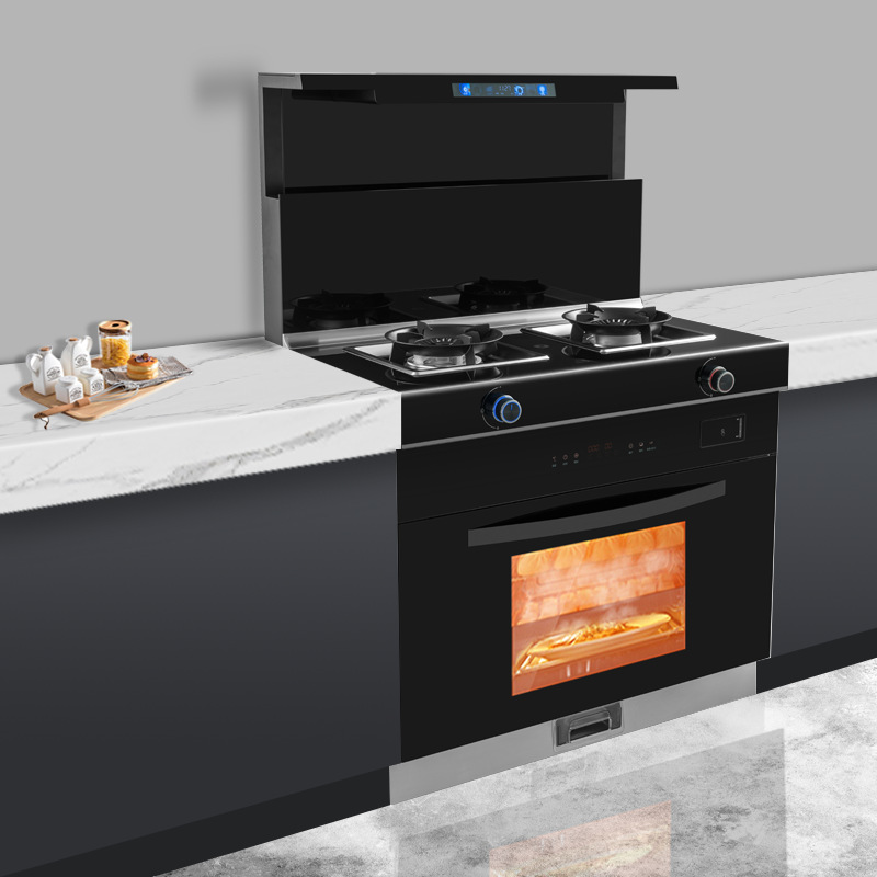 下吸式集成环保灶