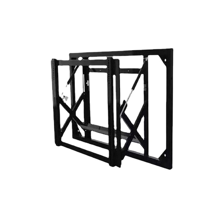 4655寸液晶拼接屏前维护液压支架 伸缩嵌入式电视墙挂架厂家热卖