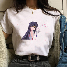 Sailor MoonT Shirt日本动漫美少女战士冷冰月周边短袖T恤女ins潮