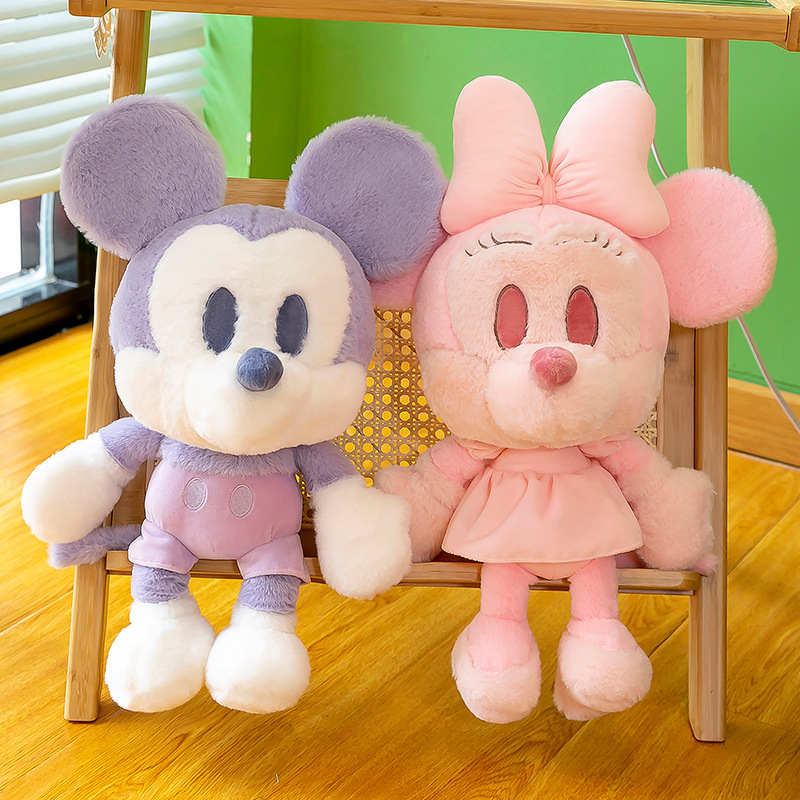 Cross-Border Mickey Minnie Doll Couple Wedding Doll Doll Birthday Gift Girls' Plush Toys Wholesale Mixed Batch