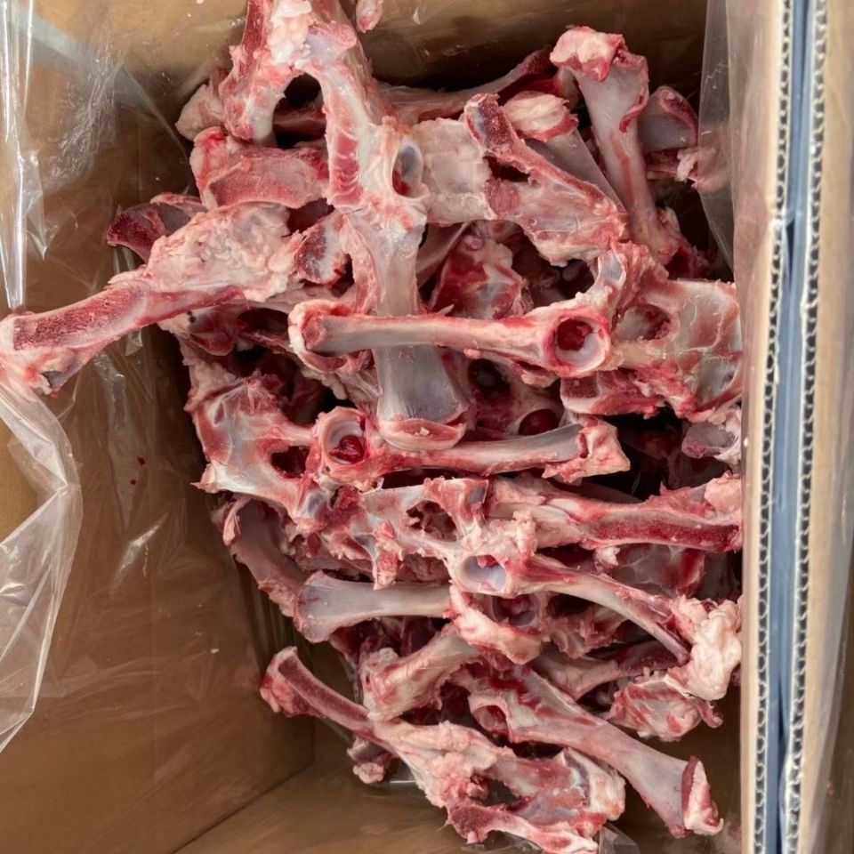 羊骨头新鲜冷冻熬汤羊胯骨羊坐骨羊眼骨20斤一箱 熬汤食材 羊骨