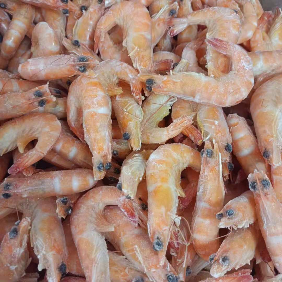 冷冻熟虾毛重20斤南美熟对虾熟冻白虾大号基围虾 火锅海鲜食材