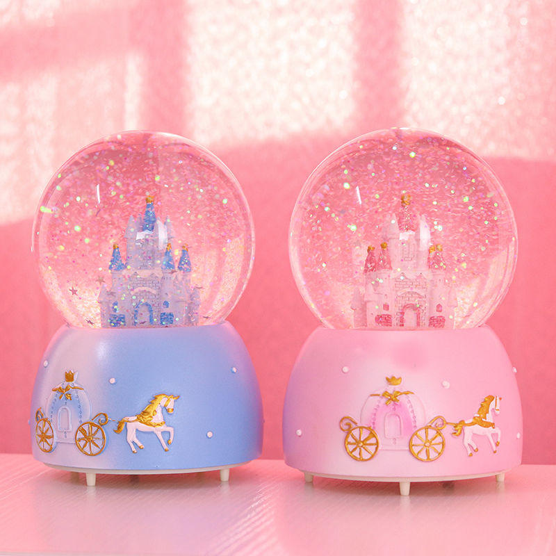 水晶球音乐盒生日礼物女生闺蜜创意特别走心有意义小少女心水晶球