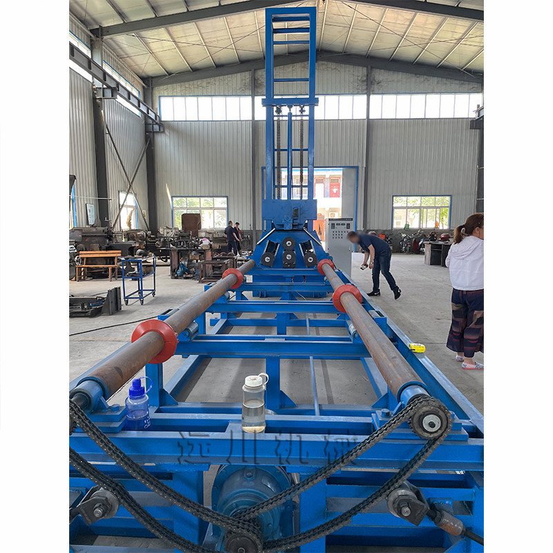 钢管螺旋盘管机锅炉行业钢管螺旋盘管生产线加热管冷凝管卷圆机