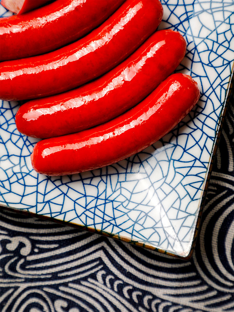 深夜食堂章鱼肠日式维也纳小红肠热狗台湾风味脆皮烧烤香肠500g