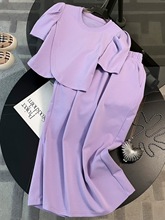 深圳南油欧货高端品牌运动休闲套装女夏2023新款时尚高级感两件套