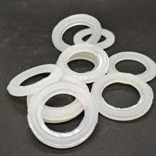 热熔PPR活接垫子带凸硅胶白色密封圈4分6分1寸40耐热硅胶垫橡胶圈