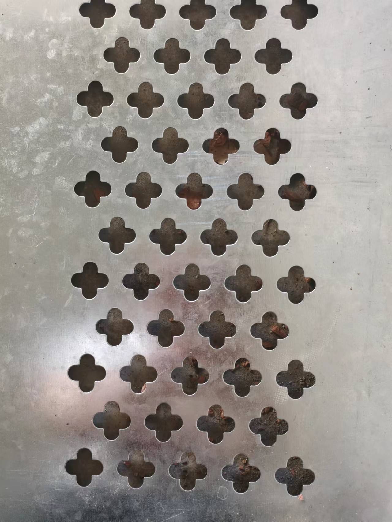 梅花孔方孔六边形孔棱形孔异形孔装饰冲孔网304镀锌铝板通风散热