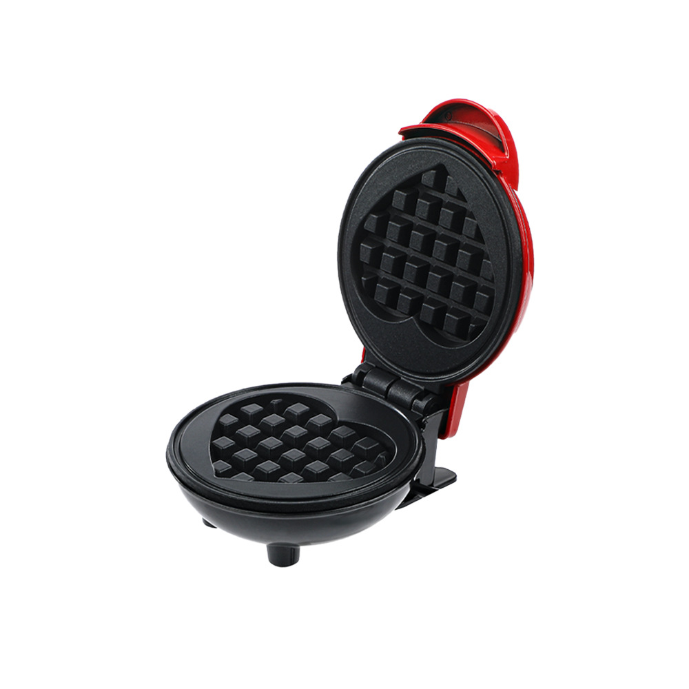 Household Breakfast Machine Sandwich Machine Mini Cake Waffle Love Model Candy Toy Wholesale Bread Maker Electric Baking Pan