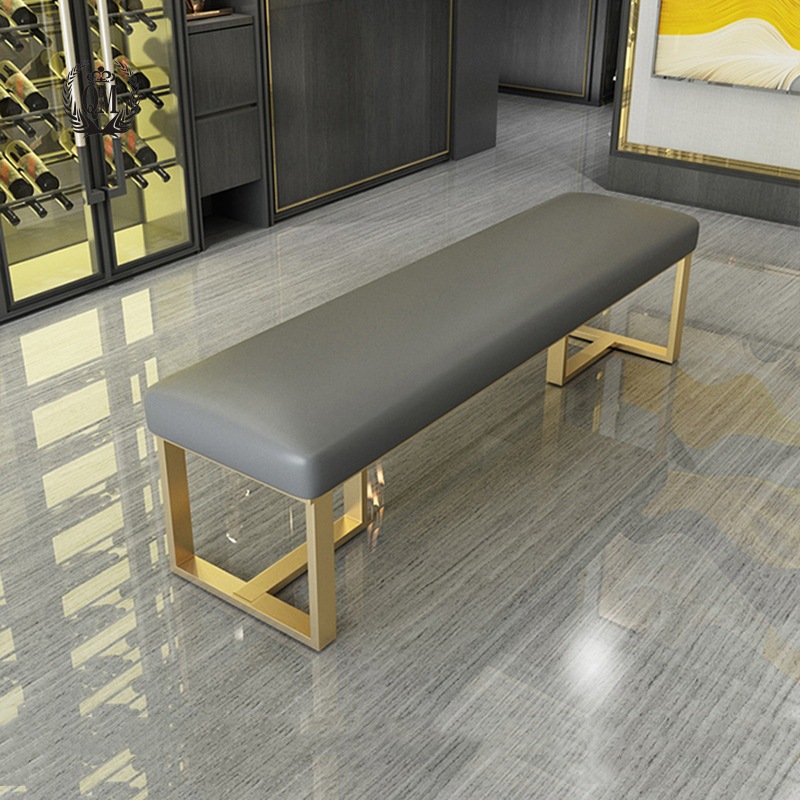 长凳子长条凳轻奢换鞋凳家用入户皮长板沙发床尾凳卧室休息凳餐椅