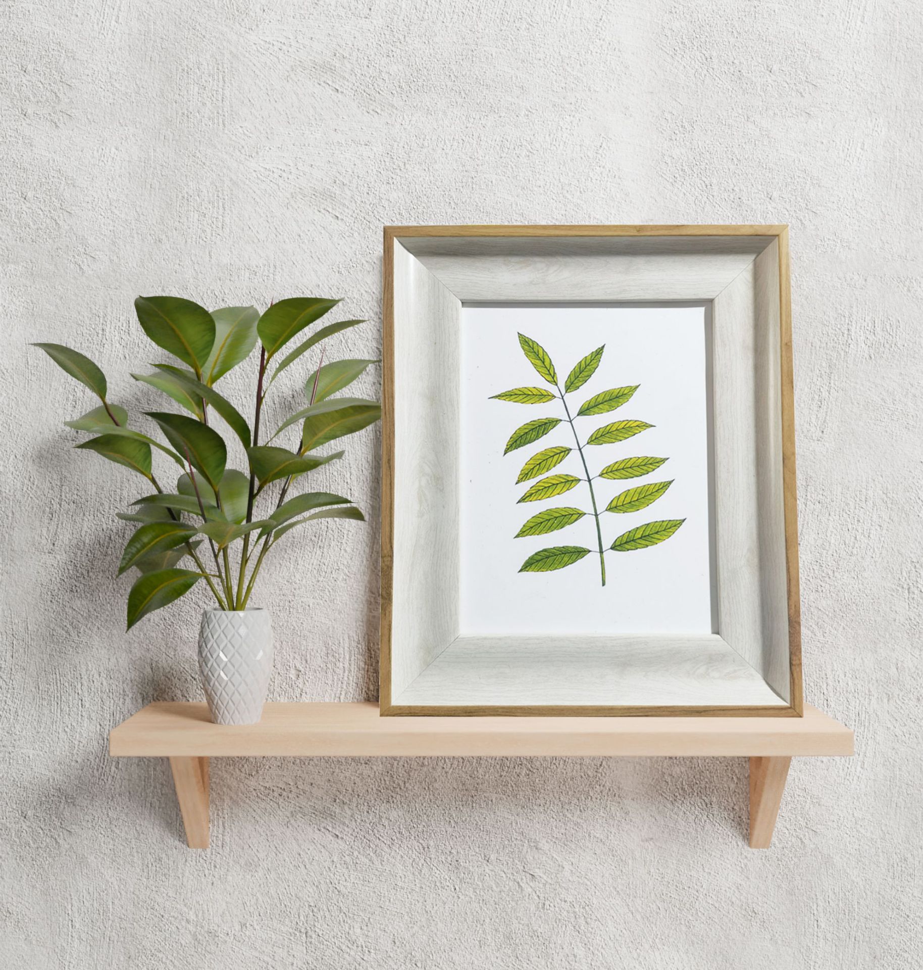 欧式高分子相框墙