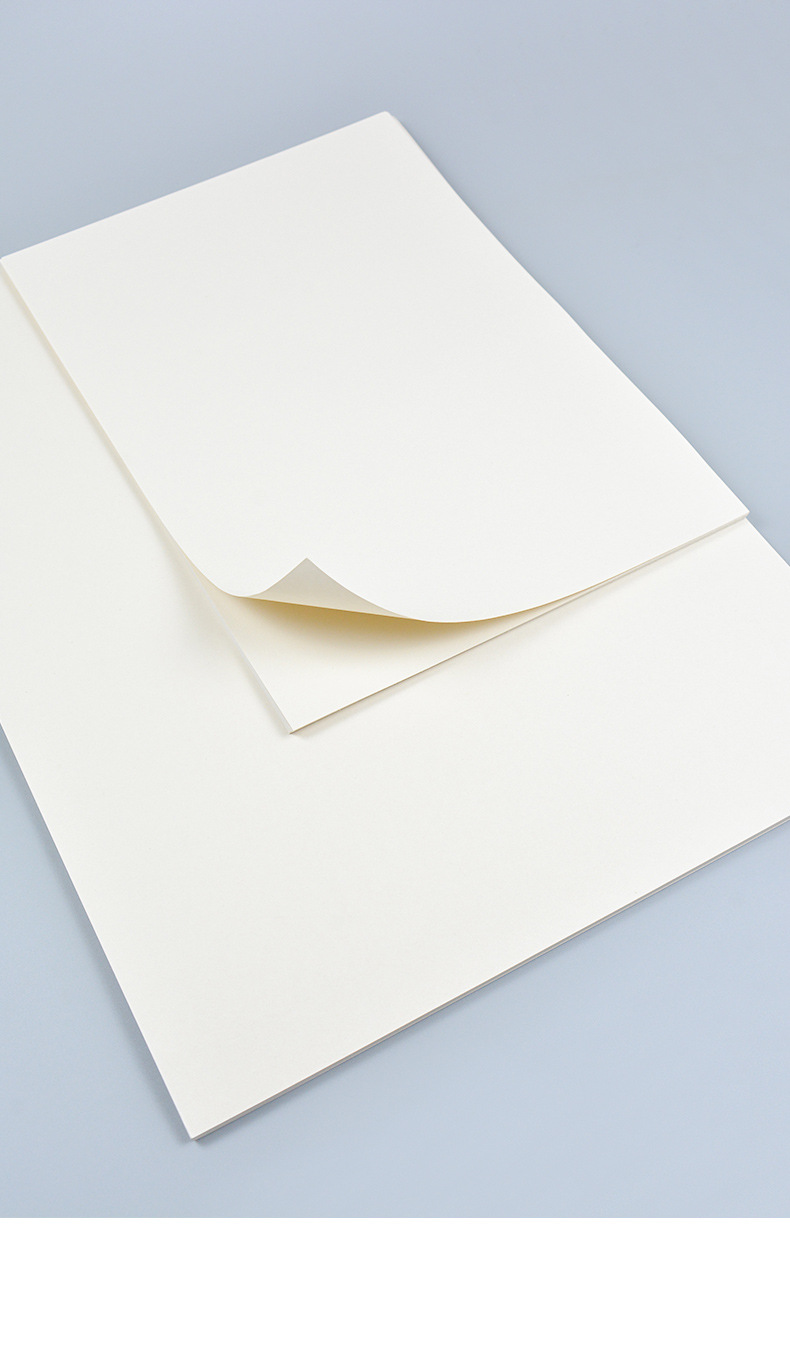 老人头素描纸4k160g黄色考试素描纸铅画纸美术素描画画纸全木浆纸