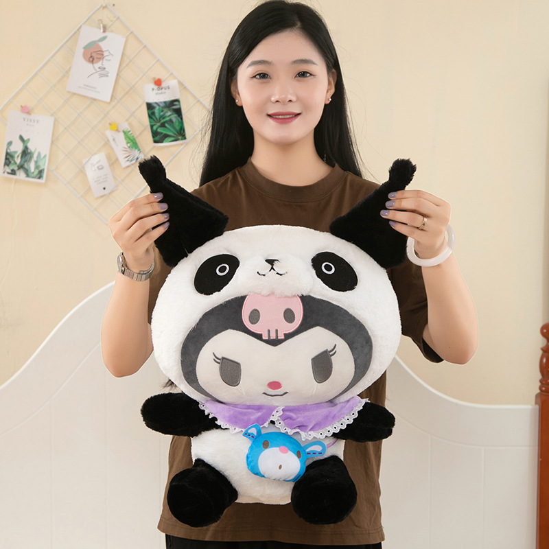 Transformation Panda Clow M Doll Pillow Cute Melody Cinnamon Dog Plush Toy Children's Ragdoll Gift