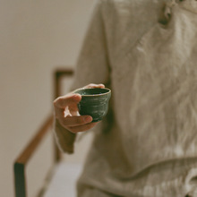 1VPK|宋青书院|《越窑青瓷》葫芦纳福茶杯 个人杯 盖碗 茶碗 仿宋