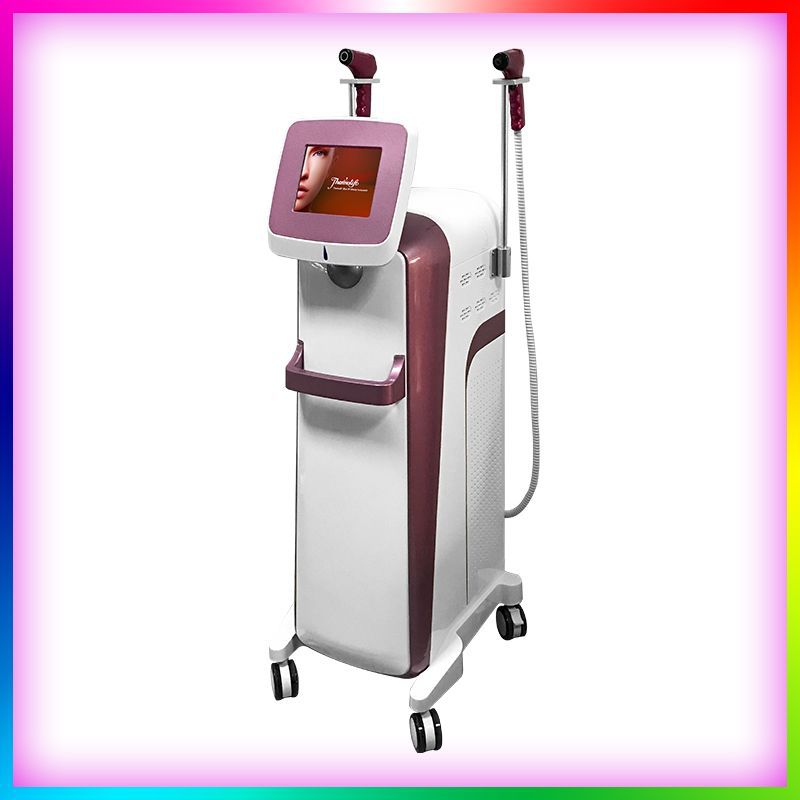 立式热拉提面部美容仪器40.68mhz聚焦射频美眼祛皱抗衰提拉美容仪