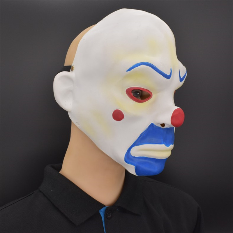 新红鼻子小丑劫匪头套蝙蝠侠黑暗骑士面具万圣节派对batman mask