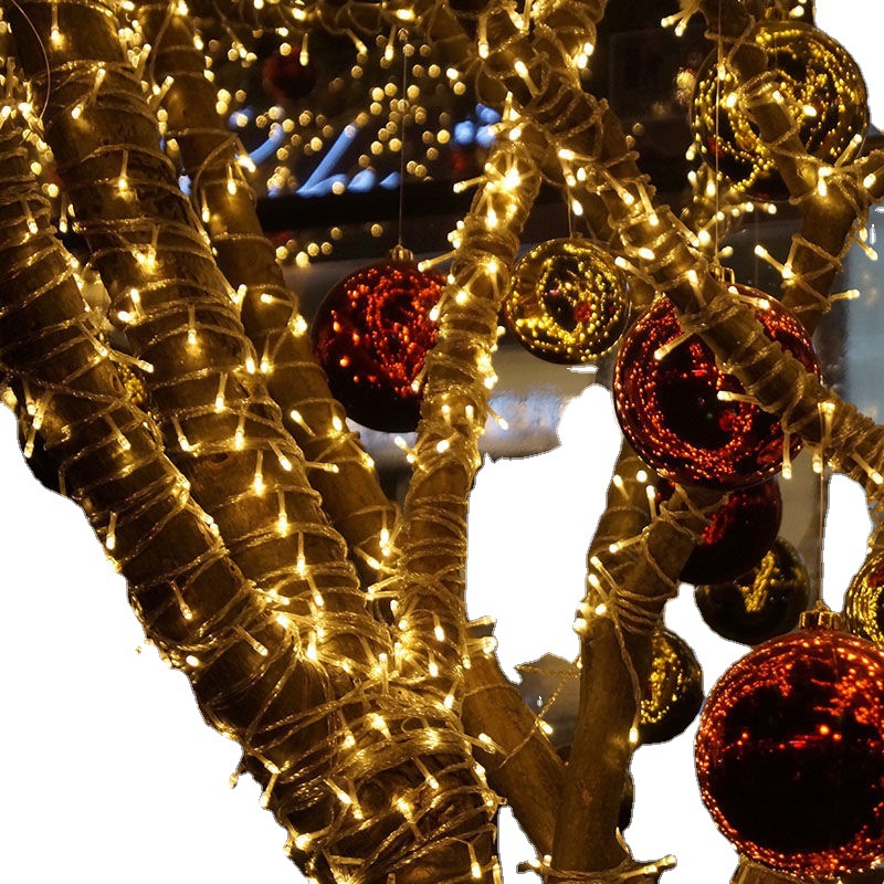 霓虹灯led满天星节日圣诞树灯挂灯户外装饰灯店铺商场婚庆串灯