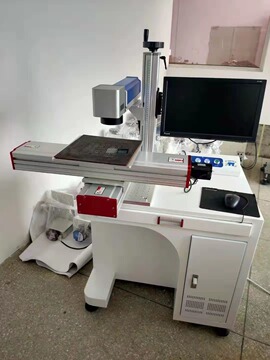 工厂直销光纤激光打标机不锈钢塑料铭牌金属激光雕刻机铅笔首饰打