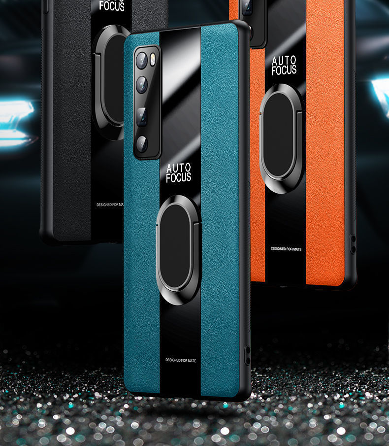 适用华为nova7se手机壳乐活版nova7se 5g 素皮nova7全包7pro防摔