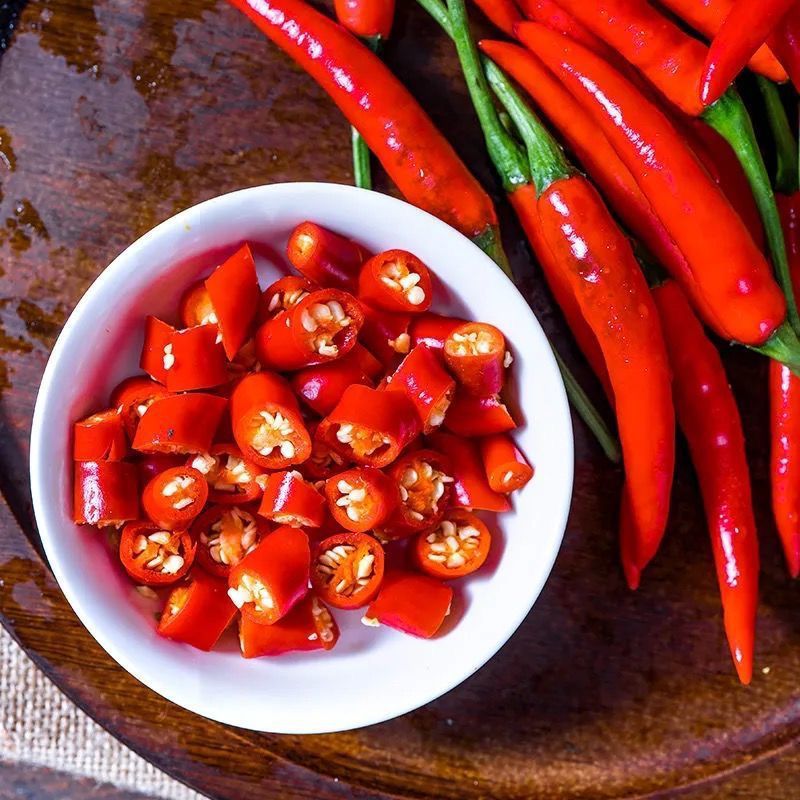 现摘现发新鲜四川小米椒红辣椒朝天椒二荆条特辣尖椒农家蔬菜5斤