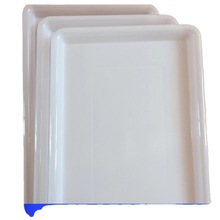 沥水盘碗篮厨房接水托盘长方形底托碗碟架橱柜收纳宽边底盘独立。