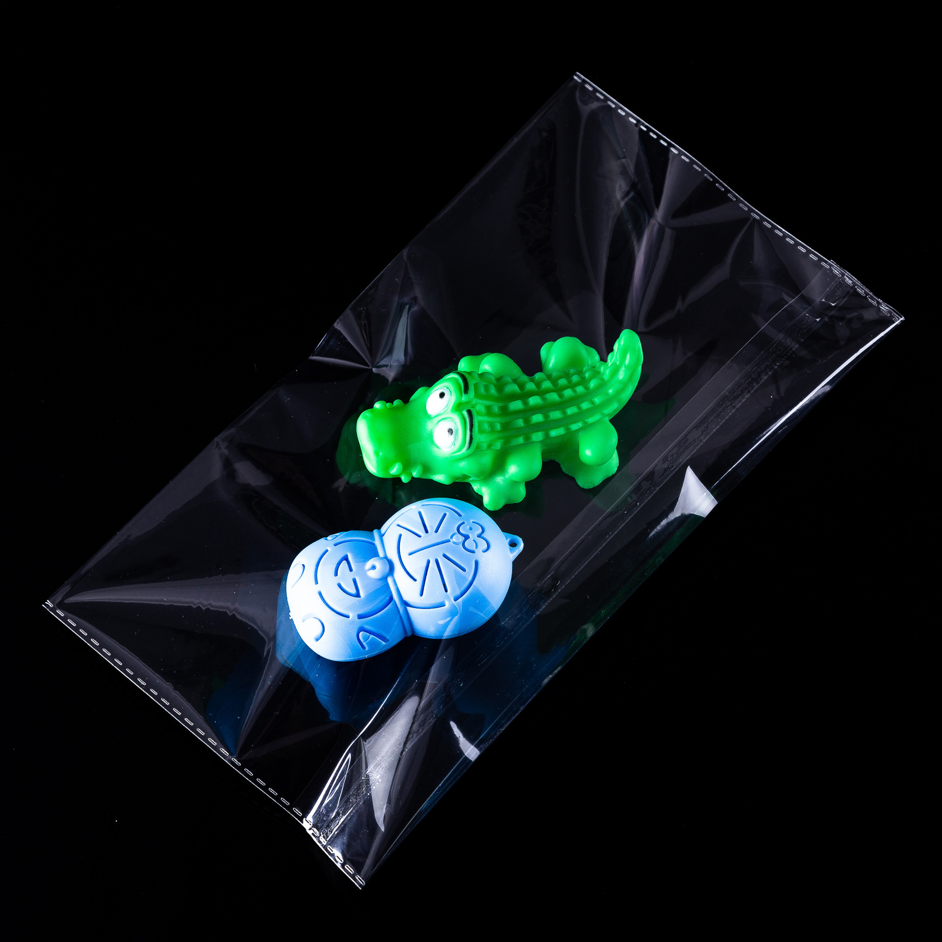 Spot OPP Adhesive Sticker Transparent Self-Adhesive Bag Toy Plastic Packaging Bag Hair Ring Jewelry Ornament Ziplock Bag