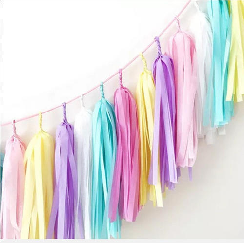 Tassel Tinsel Curtain Birthday Party Gathering Balloon Wave Scene Layout Accessories