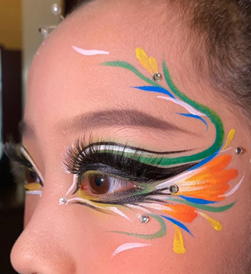 12色人体彩绘颜料化妆油彩儿童舞台脸部身体戏曲膏小丑圣诞节cos