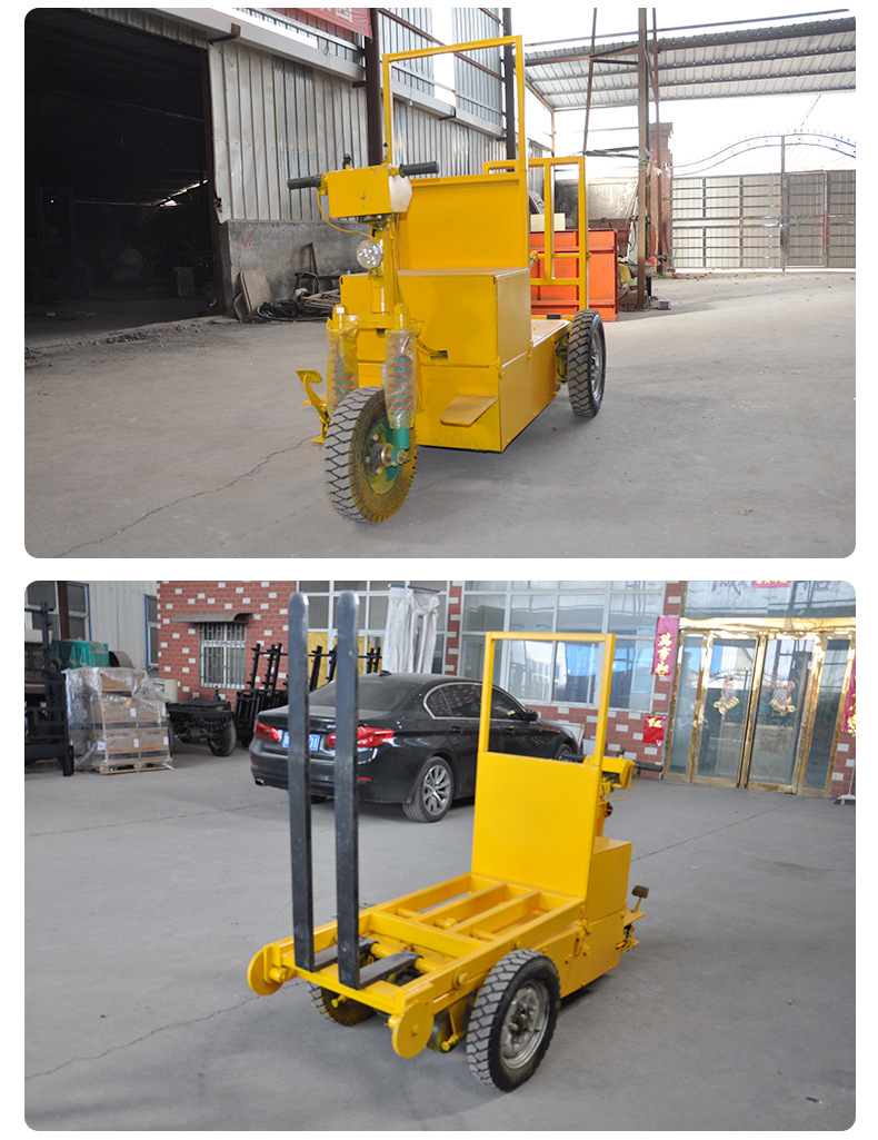 砖厂用 混凝土砌块电动叉车 小型砌块运输搬运车 垒资厂家定制