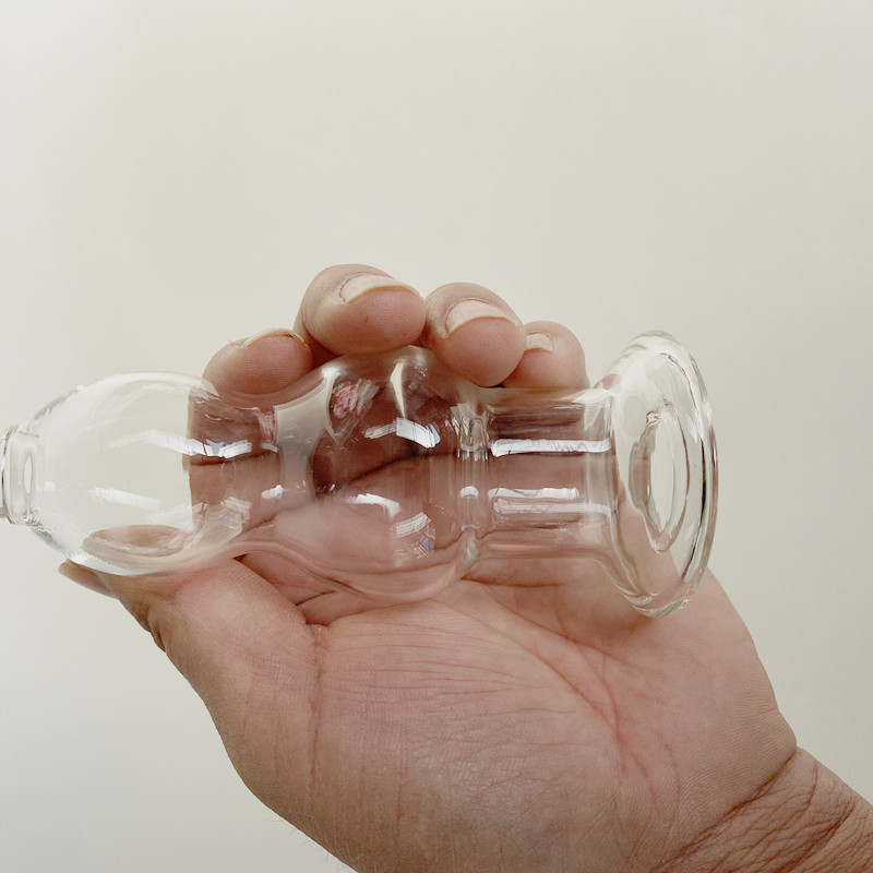 5款透明中空玻璃肛塞 透视肛塞 大号玻璃肛塞 空心肛塞成人用品