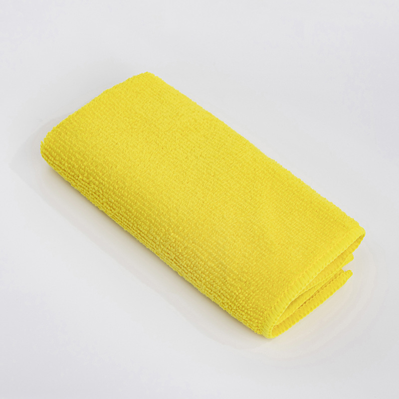 Thickened Microfiber Household Towel Kitchen Absorbent Dishcloth Family Cleaning Brush Table Vehicle-Washing Duster Cloth Wholesale