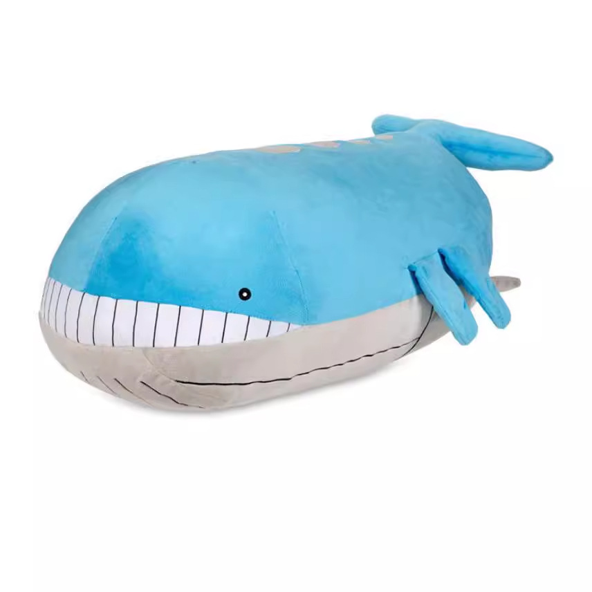 吼鲸 毛绒公仔 大鲸鱼龙玩具娃娃玩偶-阿里巴巴