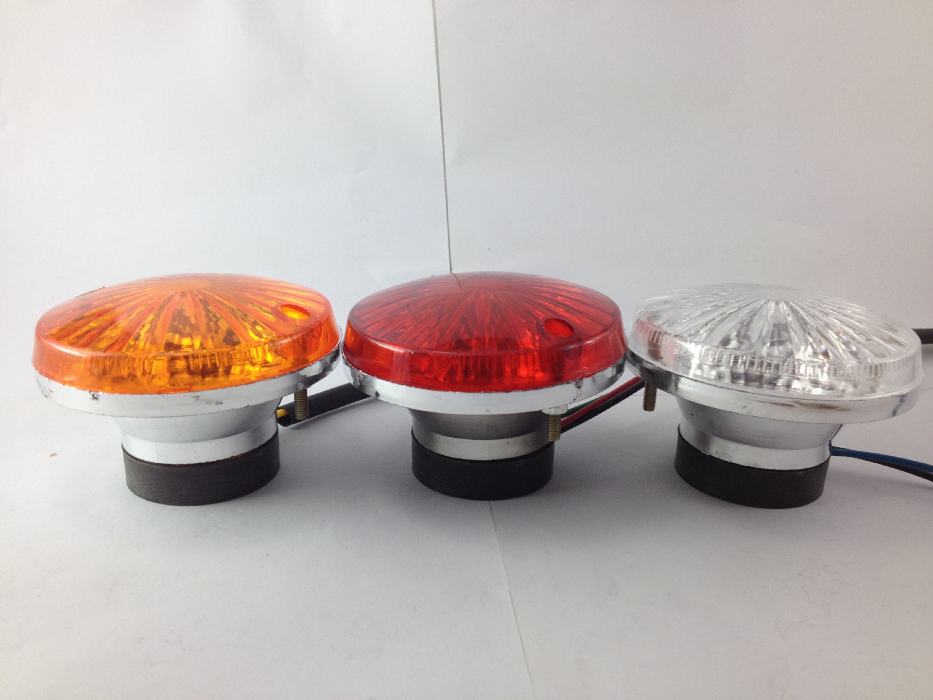 电动三轮尾灯 led圆尾灯 led尾灯 转向刹车行车倒车灯12v,48v-60v