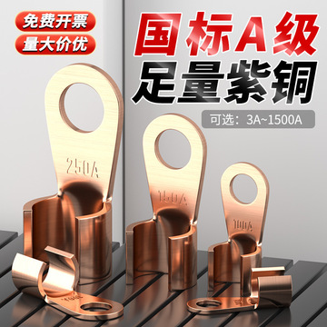 ot开口鼻子铜鼻子接线端子线耳铜接头10a20a30a40a50a60a80a100a