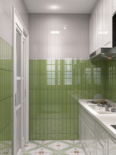 尚梅简约现代风格厨房浴室卫生间墙砖75X300纯色阳台餐厅瓷砖纯色