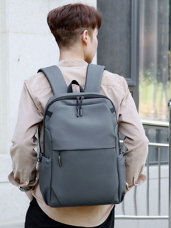 Large-Capacity Backpack Men's Backpack Men's Casual Travel Bag Computer Schoolbag Middle School Junior High School Student College Student Trend