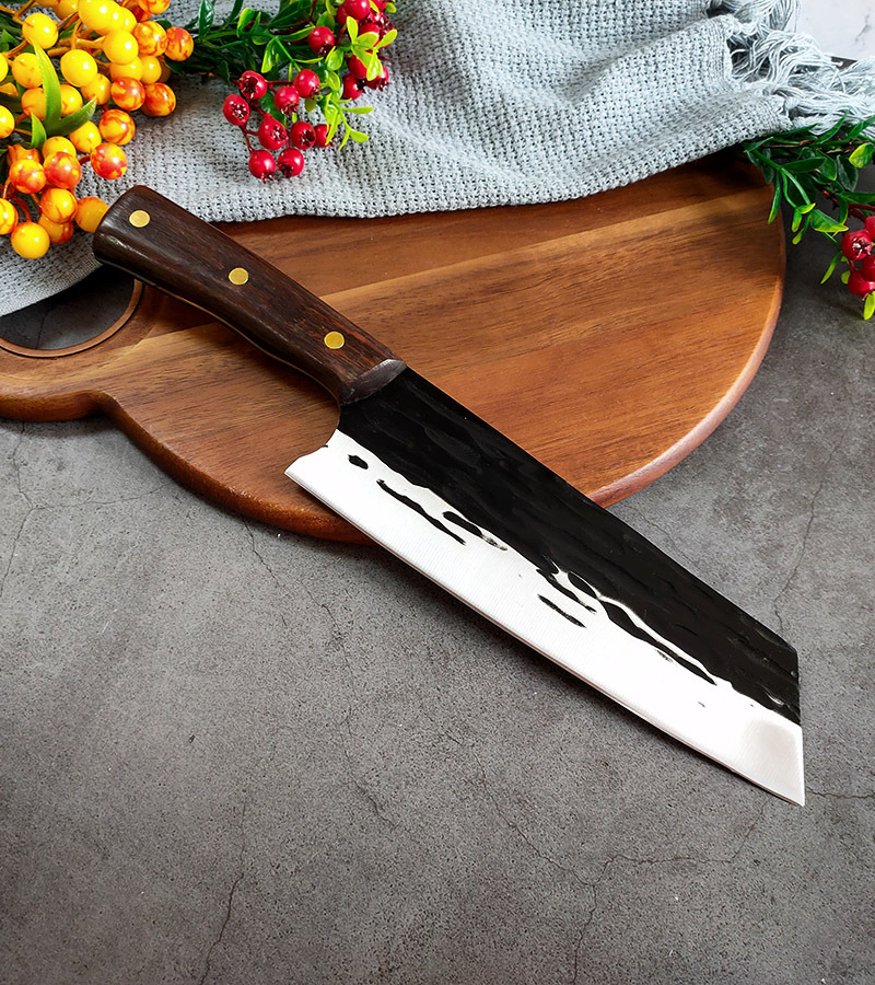 切付刀牛肉日式料理主厨刀刺身刀多用刀锻打屠宰切肉刀剥皮高碳钢